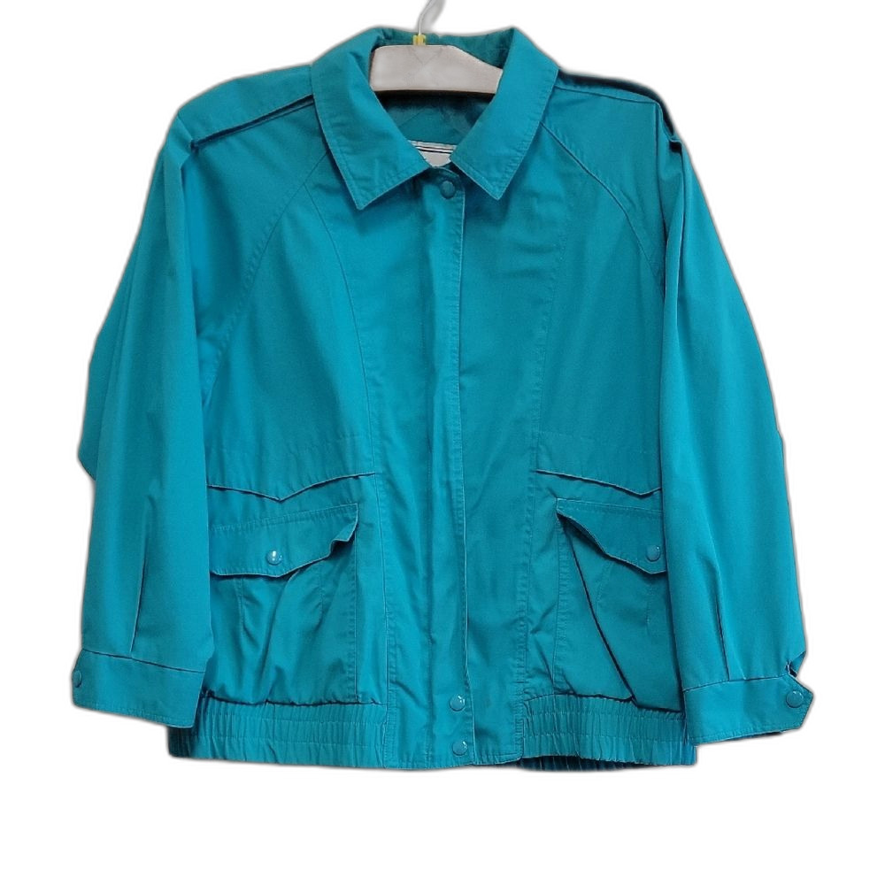Eclectic Grandpa Teal Vintage Jacket
